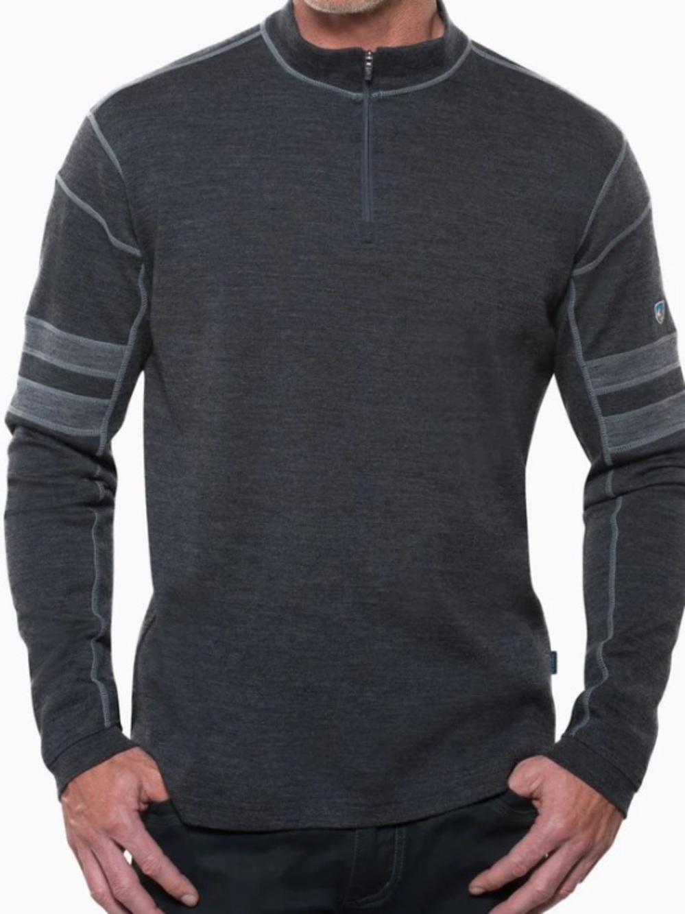 Kuhl Men's Merino Wool Quarter-Zip Sweater
